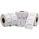 Multi-label food sample label sticker can be removed and written paper can be easily teared back glue self-adhesive kitchen hotel restaurant school kindergarten canteen sampling date classification record black 50*30-1500 pictures strong sticky type item number-1585