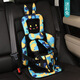 OTHER car child safety seat cushion 012 years old portable children's dining chair cartoon simple safety seat camouflage rabbit