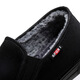 Real people winter old Beijing cloth shoes plus velvet and thickened men's cotton shoes slip-on lazy shoes non-slip soft sole middle-aged and elderly dad shoes 3101-5 men's cotton 40