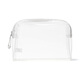 Muji PU Прозрачная сумка для хранения макияжа Портативная макияжная сумка дома.