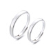 EothPT950 platinum couple ring for girls, a pair of rings, platinum light luxury niche, Valentine's Day birthday gift for girlfriend, a pair of PT950 platinum ring + certificate