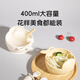 KUNPIMOOK 3-6 year old children's bowl baby supplementary food bowl baby full silicone anti-fall tableware portable suction cup type outing bowl milk yellow