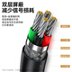Shengwei (shengwei) printer data cable USB2.0 high-speed printing cable power interface connection cable universal HP HP Canon Epson printer cable black 3 meters AUB1030G