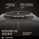 决色（DEFENSE）适用于华为Mate XT非凡大师真皮翻盖保护壳全包xt三折叠手机壳透明双奢磁吸智能视窗保护套晶透黑
