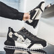 MVPBOY running shoes men's new spring versatile casual sports shoes men's bottom bag dad's shoes breathable mesh shoes men's shoes Sunshine C681 black 42