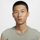 耐克（Nike）背心男装2025春季新款DRI-FIT运动服快干透气跑步健身训练无袖T恤 FZ8031-053暗泥灰 L