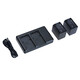 Fengbiao (FB) Sony Handheld DV Batería de litio adecuada para AX700/60/45/30 CX680/610 PJ675 Cargador de asiento [1800MAH] FV70A Two Electric Dual Cargo Conjunto