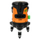 
Laise laser leveling green light two-line infrared leveling LSG671SD high-gloss lithium battery standard automatic leveling LS671SD red light two-line standard