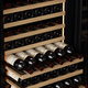 BAIKAILUN Embedded Red Wine Cabinet Frequency Constant Temperature Wine Cabinet Seamless External Plug-in Kitchen Cabinet Door Living Room Home Wine Cabinet Glass Door Grape White Wine Preservation Refrigerated Beverage Tea Display Cabinet Single Temperature - Red Wine Ice Bar Model 350L Fixed Frequency