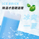 Ice trip ice crystal box, ice plate, ice box, blue ice ice brick stall, reusable breast milk medicine refrigeration 450ML*4