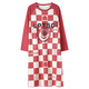 
Manzhizhuang spring and autumn long-sleeved nightgown for women's autumn pajamas cotton autumn and winter new internet celebrity style mid-length home clothing large size LX-16854 M