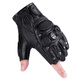 Gants à demi-doigts en peau de mouton MUXIEIER POUR LES HOMMES MOTOROCHINE TACTIQUES SPORTATES EXTÉRIEURES