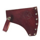 WTLYBLE ax protective cover, ax blade protective cover, ax leather cover, cowhide ax cover, red