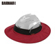 BARHAR hat brim folding outdoor sun protection waterproof visor hat adventure caving rock climbing canyoning climbing gray/black