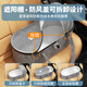 Select stroller-mounted sleeping bed, car rear baby sleeping artifact, portable basket, newborn reclining portable inflatable mattress, volcanic ash, high-end version