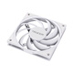 
Zero Degree Shijia UT12015 thin chassis fan 12cm PWM intelligent temperature control computer desktop 12cm heat dissipation fan 120mm small four-pin connector Thickness 15mm UT12015 white (thickness 15mm)