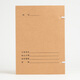 Thai Dark 674G Box de fichier de technologie de papier kraft importé A4 Nouveau GB standard / T11822-2008 Ligne de fichier scientifique et de fichier largeur 80 mm 1