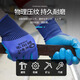 
Helper, 60 pairs of glue-impregnated labor protection gloves, rubber embossed anti-slip, wear-resistant and breathable, construction site work, maintenance protection K688