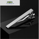 BKQqu's Gun Color Frosted Tie Clip Business Format Simple Men's and Women's Pin Coréen Version de sécurité Clip de verrouillage Long Gun Color Tie Clip