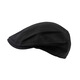 AI Yuman Baseball Cap Hombo delantero retro para hombres Lino para hombres Japanes Japanese y verano Boina de estilo transpirable Pintor British Hat British Front Hat - Café M (56-58 cm)