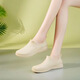 Shurong shallow mouth adult fashion rain boots for women summer anti-slip wear-resistant comfortable thick-soled short-soled water shoes for kitchen work rubber shoes 209 khaki [standard code] 38
