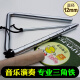 Jiao Yun spielt professionelles Dreieck Iron Instrument Band Percussion Triangle Bell Music Performance 5-Zoll-Dreieckeisen (mit Rahmen)