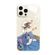 
Fine Ten Cent (MSMF) suitable for Xiaomi couple mobile phone case creative cat and mouse silicone soft edge tempered glass hard shell non-slip and dirty all-inclusive cute cartoon Tom Jerry men and women protective shell [glass lemon yellow] Tom-ABL844Y Xiaomi CIVI3