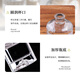 Baijie wine bottle, glass liquor bottle, bubble wine bottle, liquor bottle, special high-end home brewing container, two empty wine bottles as a gift