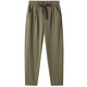 MARKLESS casual pants men's autumn and winter hanging easy-to-maintain smart pants four-sided elastic versatile simple trousers 4855 apricot green 30