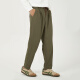 MARKLESS casual pants men's autumn and winter hanging easy-to-maintain smart pants four-sided elastic versatile simple trousers 4855 apricot green 30