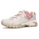 Humtto Outdoor Wanderschuhe Vier Jahreszeiten tragen resistente Nicht-Schlupf-Freizeitschuhe Mesh atmungsaktive Wanderschuhe Leichte Wanderschuhe Beige/Pfirsich Pink Women-755 (atmungsaktives großes Loch) 38