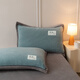 Nanjiren quilt (NanJiren) quilt with thickened quilt in winter quilt with quilt cover removable and washable winter quilt double cover student dormitory Bentley blue + light gray (detachable and washable + quilt cover 1.5*2.0cm (quilt cover + quilt core) about 10 Jin [Jin equals 0.5 kg]