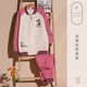 Comfortable shirt for women, winter pure cotton long sleeves, autumn and winter warmth thin cotton air cotton mezzanine, women's warm home clothing MC15276 XXL (recommended 135-150Jin [Jin equals 0.5 kg])