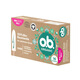 TRANSMISIÓN EXTERIOR. Alemán importado O.B. Tampones Orgánicos Pure Algodón OB OB ORGUNIC Tipo 2 gotas de agua Pequeña cantidad de 16 piezas * 2 cajas