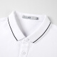 HLA Hailan House short-sleeved POLO shirt is comfortable and elegant in summer MR.BLACK series of tops for men and women HNTPD2Q678A bleached (C8) 170/88Y (48)