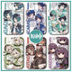 Genshin Impact Nassida Wanderer Card Set Walnut Al Heisen Campus Card Students 'Bout Card Card Card Set H15657 Tinali Farm Set (conjunto de tarjeta única)