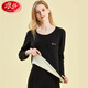 Langsha Frauen thermische Unterwäsche für Frauen und Samt verdickte Herbst- und Winterbasis -Baumwollpullover schlanker Slim -Herbst -Kleidung und Hosen Set