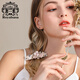 Royal sasa Royal Sasa headdress ponytail hair clip one-line chuck hair accessories imitation crystal horizontal clip spring clip hair clip hair clip hair card