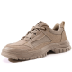 Labor protection shoes for men's anti-smash and anti-puncture work lightweight old-fashioned breathable steel head construction site shoes insulation welder summer 9918 green breathable solid anti-smash and anti-puncture 41