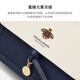 Cnoles (Cnoles) Bag Women's Bag 2025 Crossbody Bag Shoulder Bag Small Square Bag Luxury High-end Chinese Valentine's Day Gift for Girlfriend Beautiful White and Blue New Style [Practical Birthday Gift for Wife]