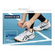Asics badminton shoes volleyball shoes men and women table tennis shoes sports shoes neutral non-slip and wear-resistant 1053A034-101 white/black 42