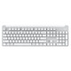 
Logitech K865 wireless mechanical keyboard Bluetooth red axis keyboard (K845 upgraded model) office games dual-mode keyboard ipad keyboard Mac full size 104 key preferred series Pearl white