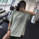 Jincheng Mesh Ropa de secado rápido para mujeres Camisa de jogging Fitness Ropa de fitness de manga corta Internet Celebrity Yoga Top T698 Black M