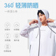 
Li Ning original yarn sun protection clothes for men and women same style ice silk breathable cool feeling ultra-thin quick-drying summer sports jacket sun protection clothes Standard white 831-5 2XL