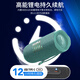 JBLFLIP6/7 Music Kaleidoscope Sixth Generation Flip5 Upgrade Portable Bluetooth Speaker Outdoor Riding Waterproof Dust-proof Track Speaker Subwoofer Small Speaker [FLIP6] Track Speaker-Metal Black

