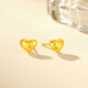 Trendy Acer High-gloss Gold Pure Gold 5G Gold Earrings for Women Fashion Commuting Birthday Gifts Priced One Pair Approximately 1.5g