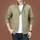 Hengyuanxiang Veste pour hommes en plein air automne et hiver 2025 Nouveaux vêtements d'automne pour hommes d'âge moyen plus veste en polaire