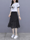 Robe gochiei en mousseline d'été 2025 costume dames nouveau tempérament de style déesse small man m (suggéré 95-105jin [Jin est égal à 0,5 kg]))