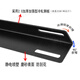 Totem cabinet L-shaped bracket network cabinet server rail bracket angle iron heavy-duty cabinet accessories black length 600*55*35 suitable for deep 900 cabinet single root 0x0x0cm