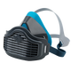 Tangfeng 1502 Staubdichte Maske aktiviertes Kohlenstoff-Anti-Industrie Staubkohlemine Dekorierende Formaldehyd Blaue weiße Maske 1502 Blaue Silikonmaske + 10 Teile aktivierter Kohlenstofffilter Baumwolle